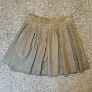 Alice And Olivia Leather Skirt